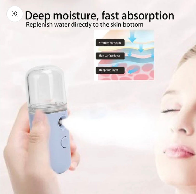 1pc Abs Handheld Mini Moisturizing Sprayer